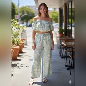 Mint Green Off-beautiful set .